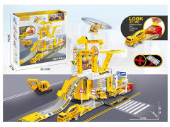 自装工程合金停车场