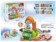 自装多功能变色环卫洗车场