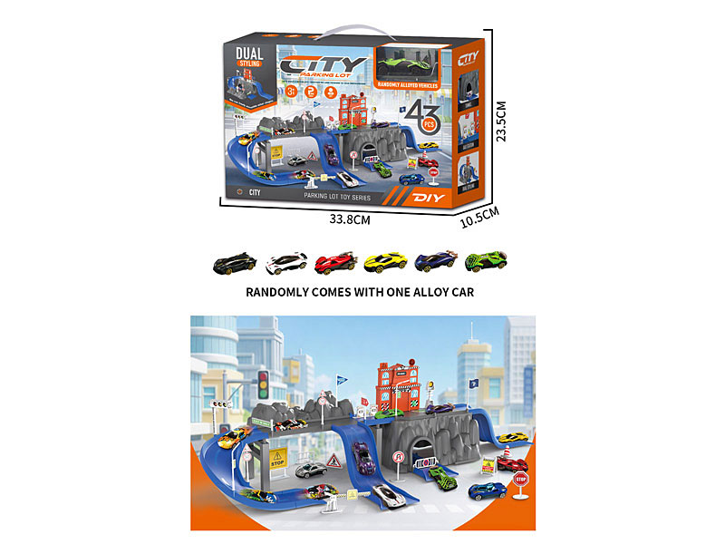 Diy Parking Lot Set toys