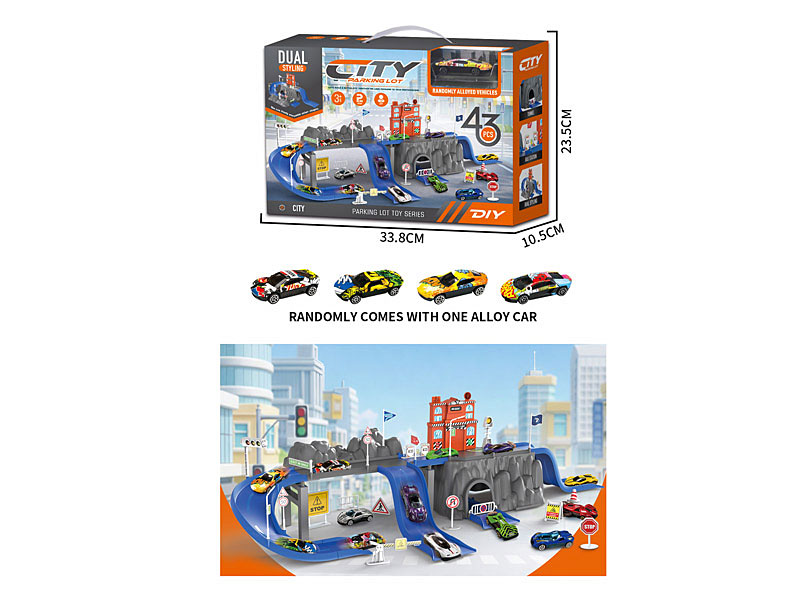 Diy Parking Lot Set toys