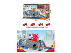 Diy Fire Parking Lot toys