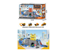 Diy Engineering Parking Lot toys