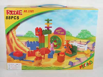 blocks set(88pcs) toys