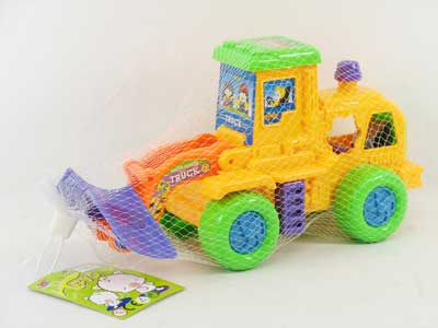 Block Construction Truck toys