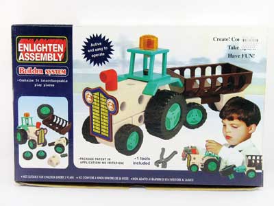 Block Diy Campesino Car toys