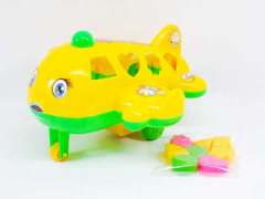 Pull Line  Blocks Plane toys