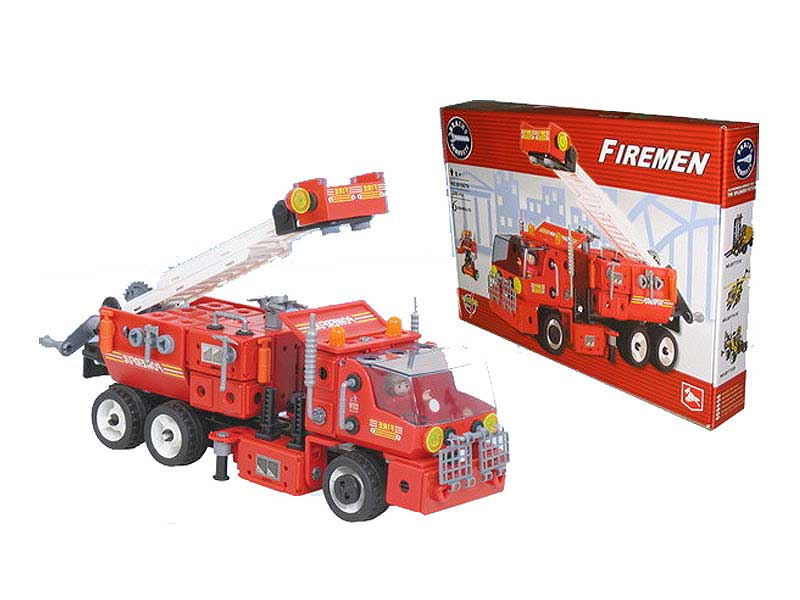 B/O Blocks Fire Engine toys