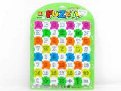 梅花英文大写加数字拼图(56pcs)