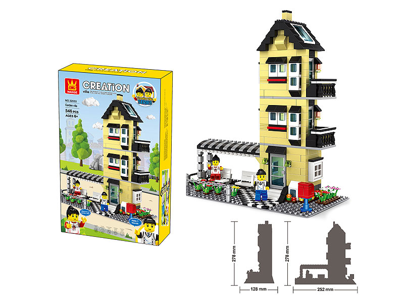 Blocks(546PCS) toys