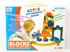 Blocks(62pcs) toys