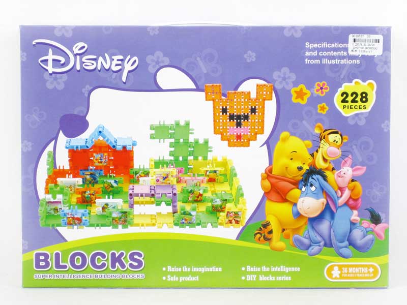 Blocks(228pcs) toys