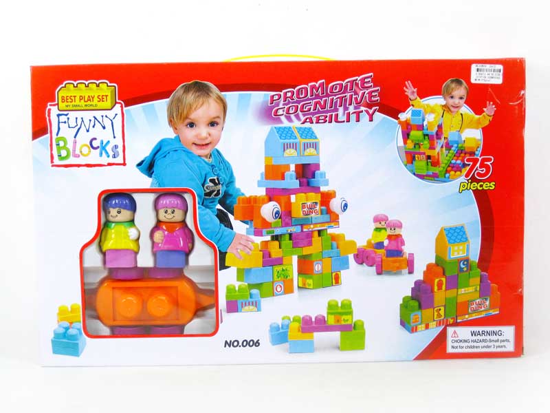 Blocks(75pcs) toys