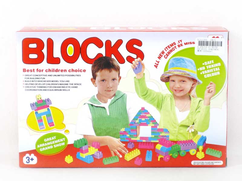 Blocks (210pcs) toys