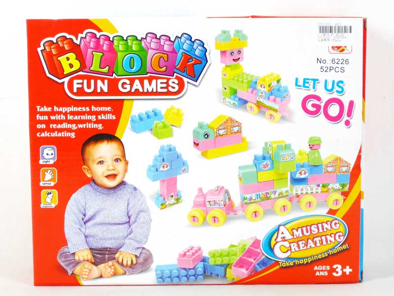 Blocks(52pcs) toys