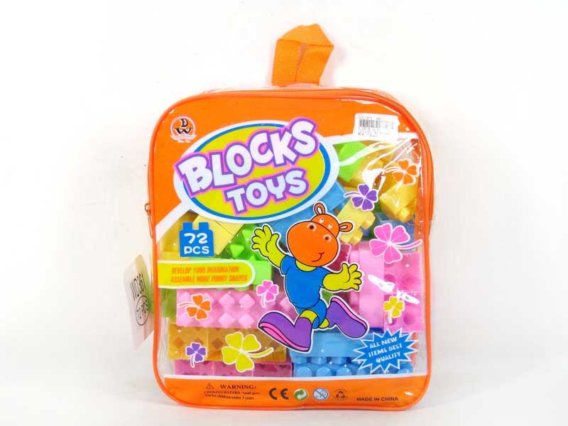 Blocks(72pcs) toys