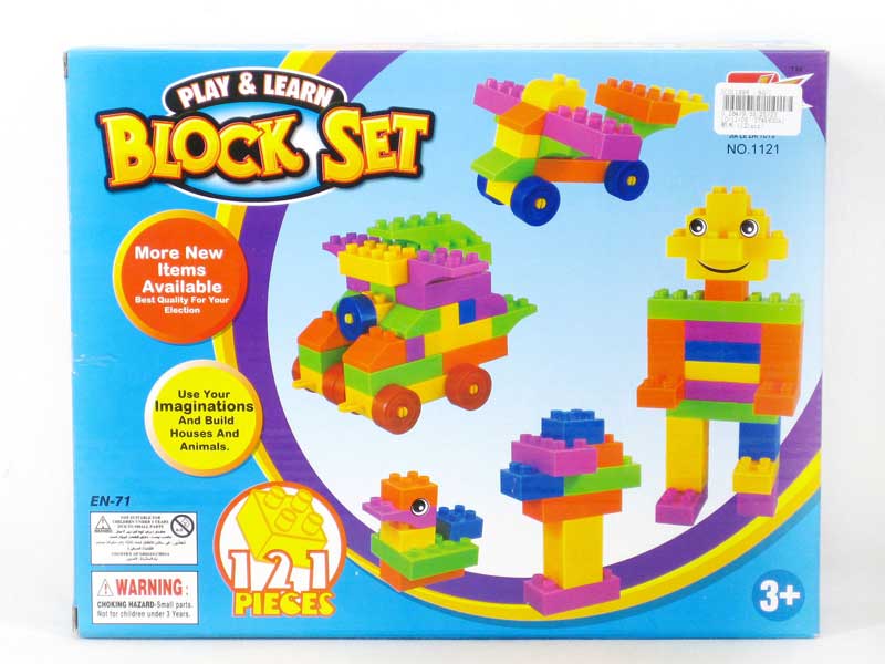 Blocks(121pcs) toys