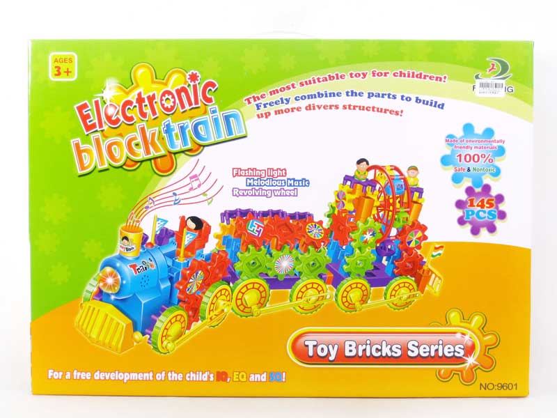 B/O Blocks Train W/M toys