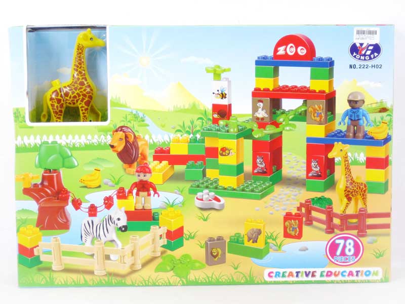 Blocks(78pcs) toys