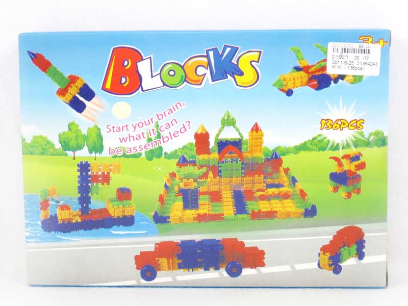 Blocks(136pcs) toys