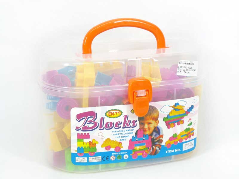 Blocks(74pcs) toys