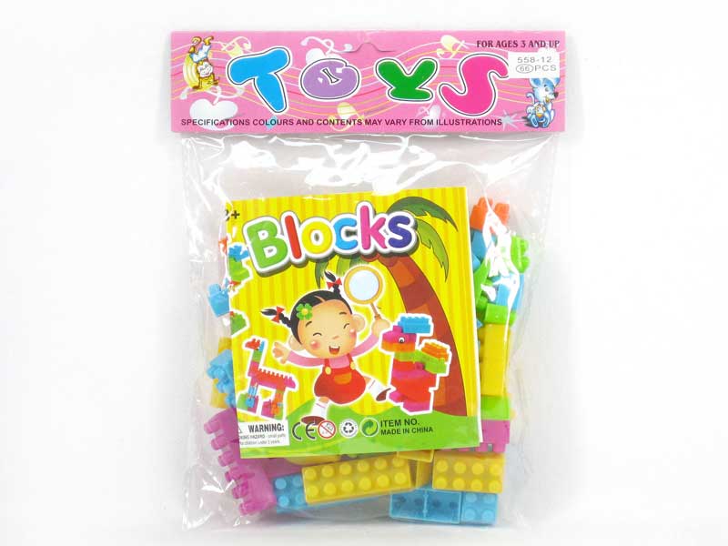 Blocks(66pcs) toys