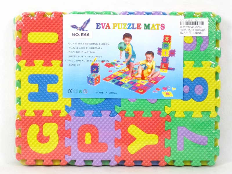 EVA Puzzle(36pcs) toys