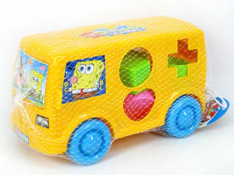 Building Block Bus toys