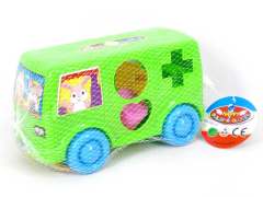 Building Block Bus(2C) toys