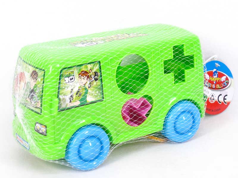 Building Block Bus toys