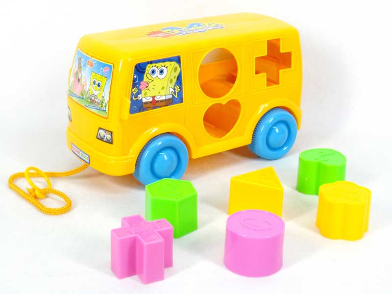 Building Block Bus toys