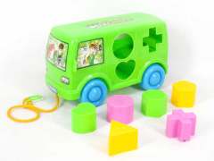 Building Block Bus toys