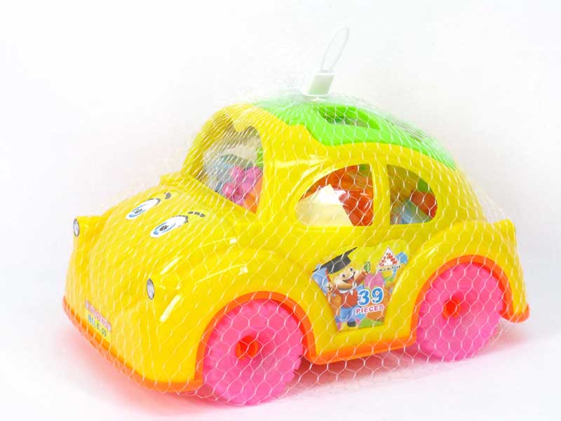 Blocks Car W/L_M(39pcs) toys