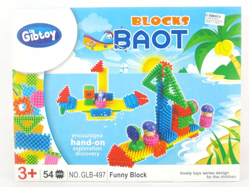 Blocks(54pcs) toys