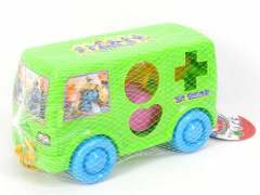 Drag Blocks Bus(2C) toys