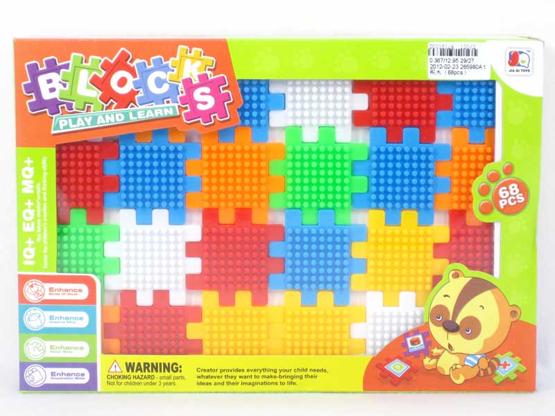 Blocks(68pcs) toys