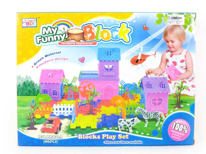 Blocks(96pcs) toys