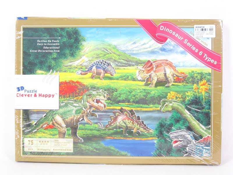 Dinosaur Series 6 Types toys