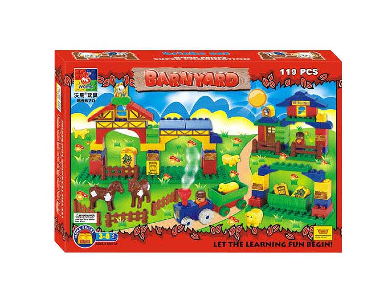 Blocks(119pcs) toys