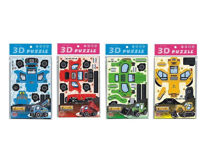 3D Puzzle(4S) toys
