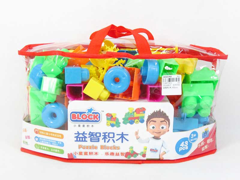 Blocks(43pcs) toys
