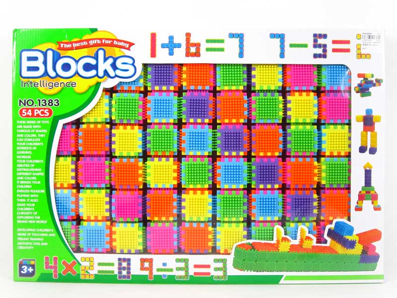 Blocks(54pcs) toys