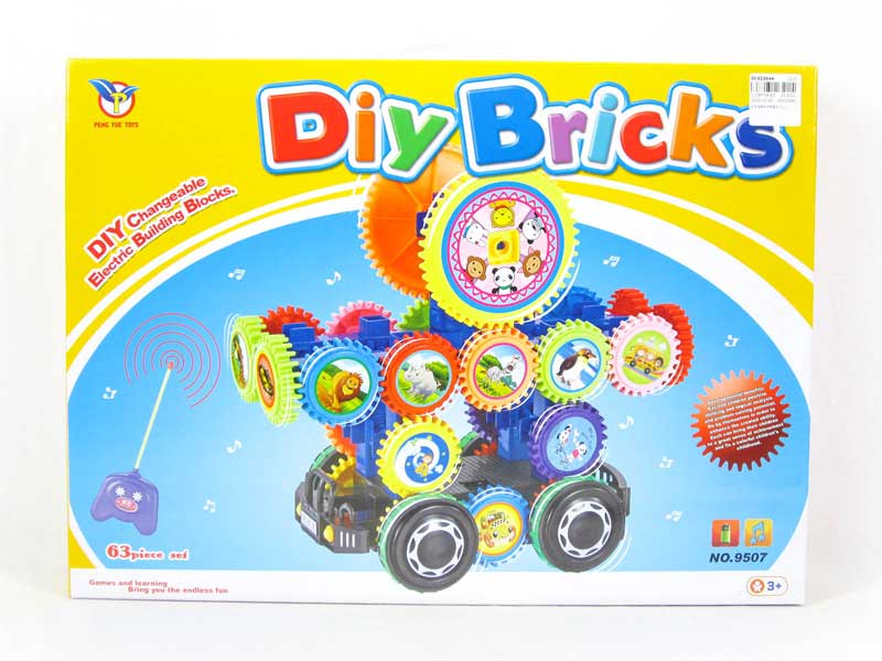 R/C Blocks W/M(63pcs) toys