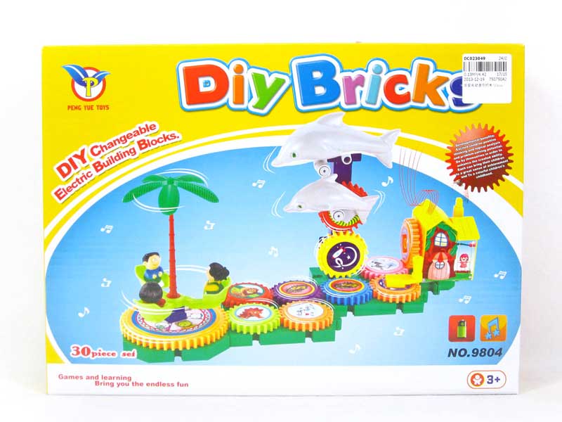B/O Blocks W/M(30pcs) toys