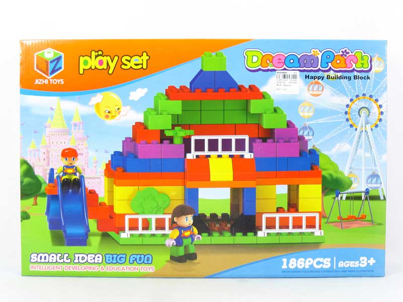 Blocks(186pcs) toys