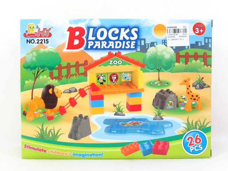 Blocks(26pcs) toys