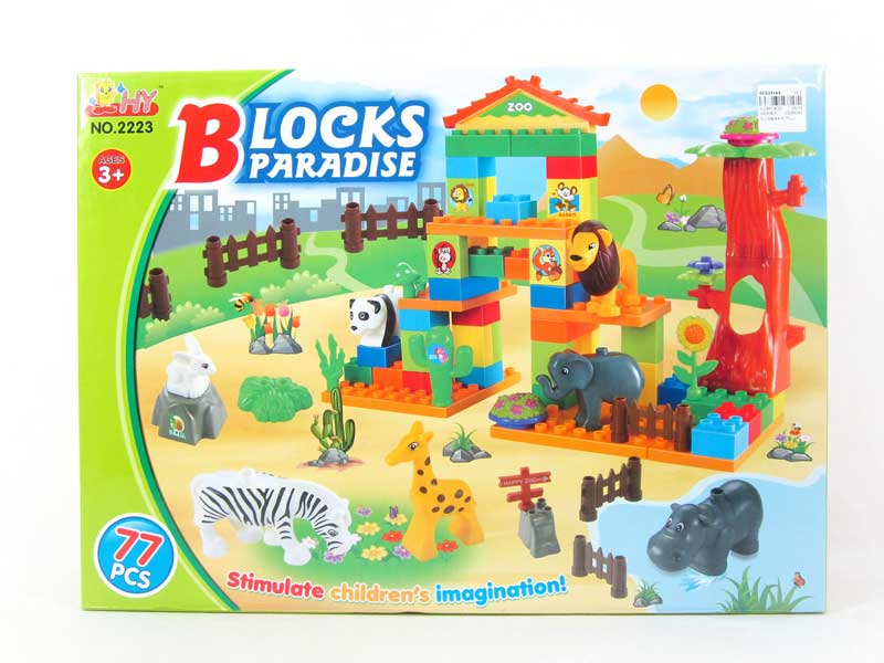 Blocks(77pcs) toys