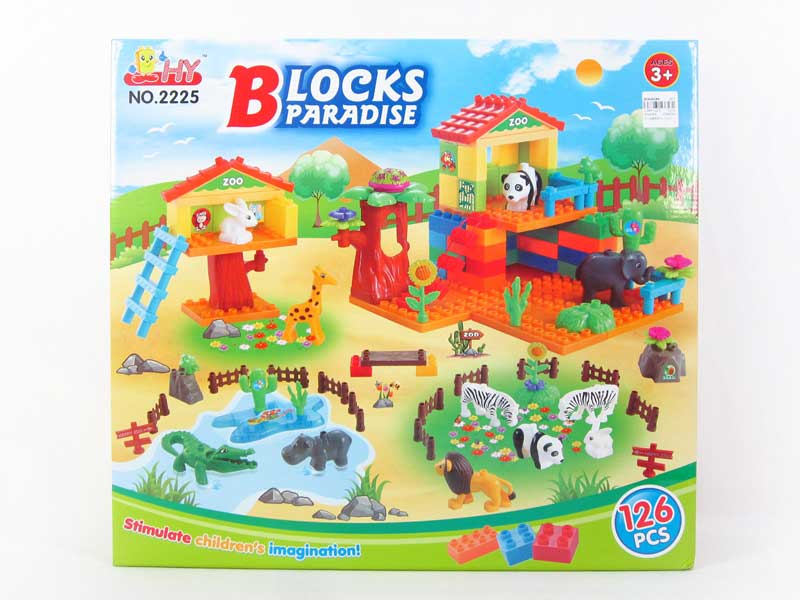 Blocks(126pcs) toys