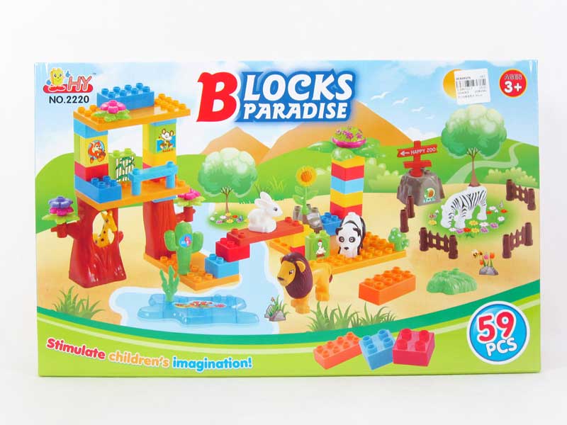 Blocks(59pcs) toys