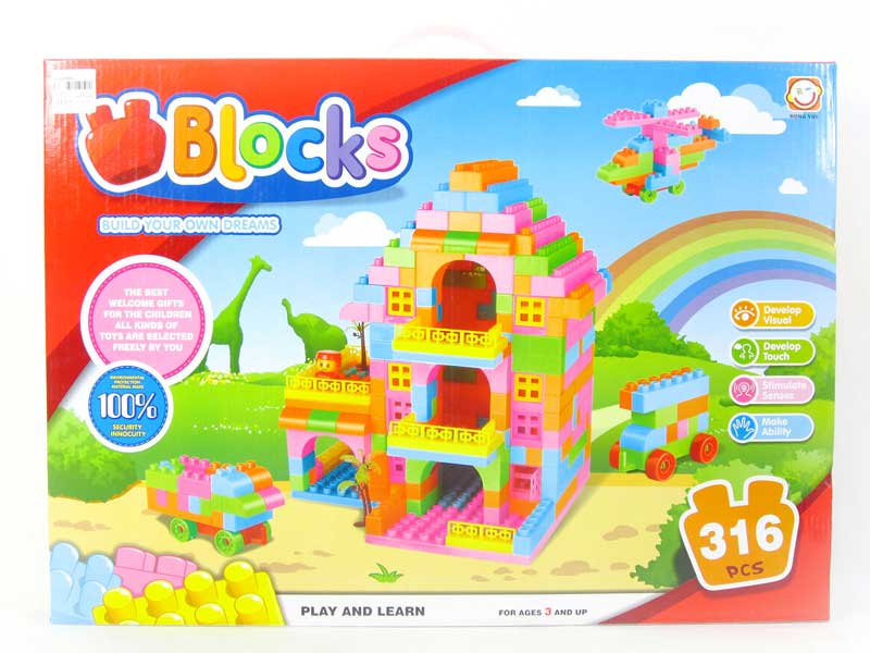 Block(316pcs) toys