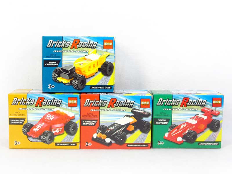 Block Racing Car(4S) toys